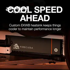  1 Seagate FireCuda 530 1TB Solid State Drive with Heatsink -NEW -MEAGByte