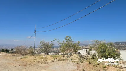  13 1 دونم على طريق اربد جرش القديم مباشره بعد مبنى المحافظه على اليسار