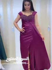  2 فستان سهره شبه جديد وجميل فاللبس