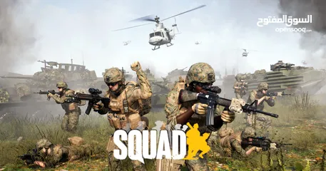  1 حساب steam فيه لعبة سكواد (Squad) للبيع