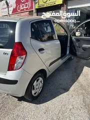  18 هيونداي i10 2009 قطارة بنزين لقطه وبسعر مغري جدا