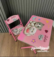  1 مكاتب أطفال الروضة – متعة الدراسة واللعب في مكان واحد   تصميم عملي ومريح للأطفال