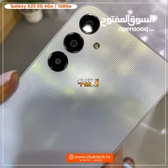  10 مستعمل ايام Samsung A25 5G رام 12 و 16جيجا 128 و 256 بدون كرتونه كفر ولزقة وشاحن الاصلي متوفر توصيل