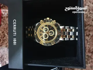  8 ساعات فخمه ماركات للبيع شيروتي/ لمبرجيني/ بير كاردين بحالة الوكاله