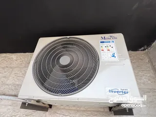  4 مكيف موسكو 2 طن بحالة ممتازة فل انفرتير