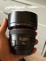  2 عدسة 50mm فتحة 1.2