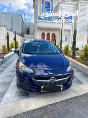  4 اوبل كورسا 2016 ماتور 1400 بنزين  سياره اقتصاديه خاليه من الضربات