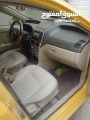  5 سيارة شري افلاوين أجرة صفراء رقم بصرة موديل2013