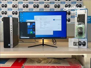  1 عرض نار كمبيوترات امريكيه COER I5 RAM 16GB  شاشة جديده 24 انش بمواصفات ممتازه جدا فقط
