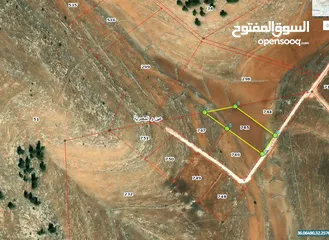  6 قطع اراضي زراعية للبيع في محافظة المفرق