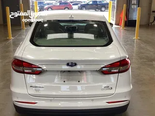  2 Ford fusion Hybrid 2019 SE Clean title فحص كامل حرة