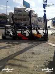  4 خدمة تأجير رافعات شوكية مع سائق او بدون خدمة تنزيل جميع انواع البضائع تحت اشراف كادر مخصص