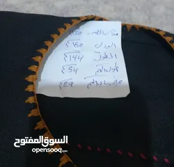  7 ثوب تطريز يدوي للبيع مشغول بالحبه وحرير اصلي