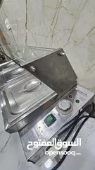  1 تسخين طعام كهربائي على البخار حتى درجة حرارة 100