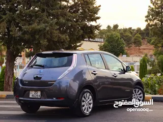  7 نيسان ليف 12 بار كاش أو أقساط - Nissan Leaf 2015