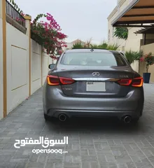  2 infiniti q50s silver sport 3.0tt 2019 انفنتي كيو50اس سيلفر سبورت 6سلندر توين توربو 2019