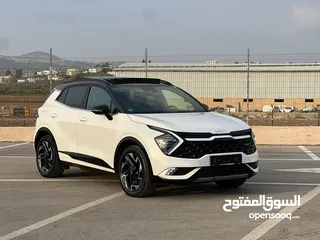  9 كايا سبورتاج  GT-Line Plug In /2022  فل الفل فتحة سقف بانوراما  فل مسكر  Plug In 4x4 -  271Hp