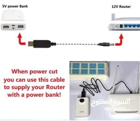 1 USB 2.0 to output 5 Volt or 9V or 12V