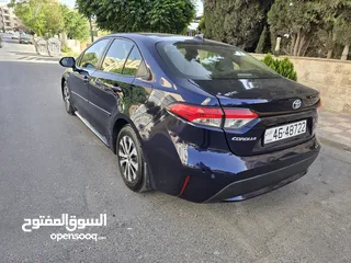  9 تويوتا كورولا 2020 فحص كامل  7 جيد ياباني جمرك جديد بحالة الوكاله بمعنه الكلمه بسعر مغري