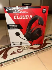  1 سماعات هايبر اكس كلاود 2 سلكية استعمال نظيف و حشمة