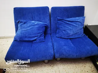  5 غرفة سفرة 3 قطع (طاولة و8 كراسي +فضية+دنسوار) طقم كنب يحتوي على 2 صوفة بيد