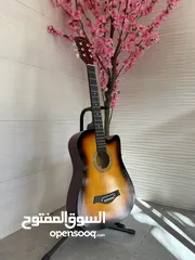  4 جيتار Meloor اكوستيك جديد بالكرتونه كولتي عالي بافضل سعر
