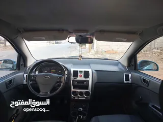  9 هيونداي جيتز 2006 Hyundai Getz ماتور (((((1600))))) سي سي جير عادي  فحص 2 قصعات امامي و 2 جيد خلفي