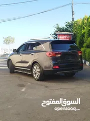  2 كيا سورنتو موديل 2017 4×4 جيب بلكرتونه لون فيراني مميز جدا  فل الفل بانوراما هندبرك كهرباء دبه  كهرب