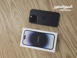  3 ايفون 14 pro بحالة الوكاله ولا ملاحظة للبيع