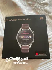  3 Huawei watch 3 pro وليست GT