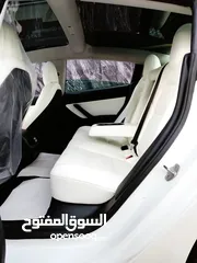  15 تيسلا 2021 فحص كامل 7 جــيــد بدون ملاحظات غرفة جلد ابيض جنط19 لون مميز بحالة الوكالة حره بسعر لقطة