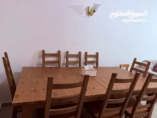  2 طاولة سفرة ايكيا
