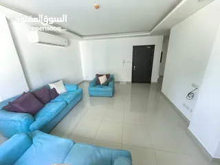  1 للايجار شقه سكنية نظيفة جدا مع التكييف .مكونة من.  غرفتين صالة ومطبخ  وحمامين موقع ممتاز