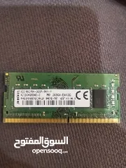  1 Kingstone 8GB 1Rx8 PC4-2666v-SA1-11