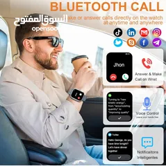  12 Smart Watch kuizil 1.91"Smartwatch for Men Women ساعة سمارت (ذكية)