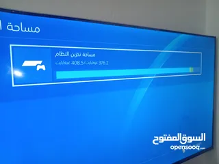  7 بلايستيشن 4 سلم للبيع معاه ثلث ايادي عليه عده اللعاب معاه سيديات انشارتد4 ومارفل