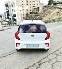  6 كيا بيكانتو 2018  GT فل اضافات فتحة سقف