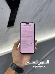  3 ايفون 14 برو ماكس 128 جيجا لون اسود وكالة بطارية عالية 94% ومكفول وبحالة الجديد