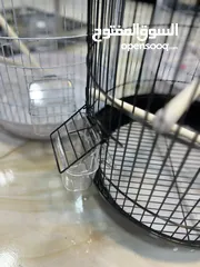  4 قفص مطاول أبيض أسود بخ حراري