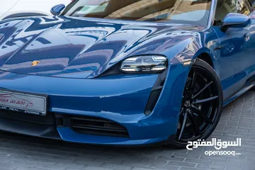  5 Porsche Taycan turbo 2021  كهربائية بالكامل