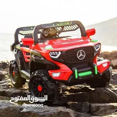  2 السياره الجيب تحمل طفل حتي 6او7سنوات