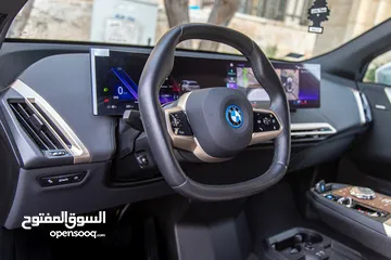  21 BMW IX40 xDrive 2023   كهربائية بالكامل  Full electric   السيارة وارد الماني