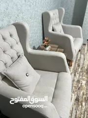 7 كنب حديث سبع مقاعد ثنائيه وثلاثيه ومفردتين