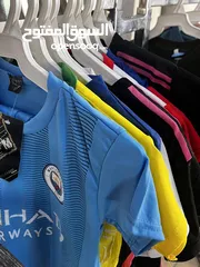  3 كلرات اندية اطفال(شرط+تيشرت)