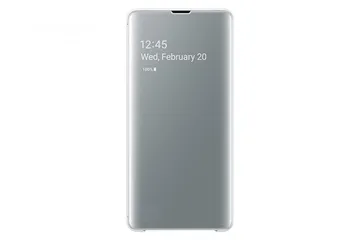  2 Samsung S10+ Plus Clear View Smart سمارت كفر سامسونج اس 10 بلس