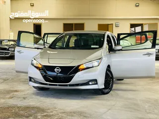  4 نيسان ليف الشكل الجديد  2023 leaf sv plus  60kw