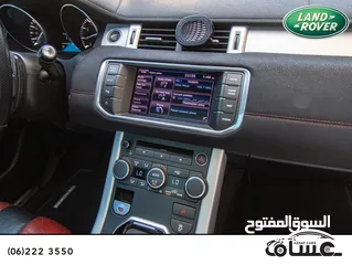  13 Range Rover Evoque 2013 Dynamic Edition   السيارة بحالة الوكالة و قطعت مسافة 86,000 كيلو متر