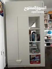  2 IKEA SMÅSTAD Loft bed, white with frame/with desk with 3 drawers, 90x200 cm