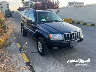  2 جيب شيروكي 2002 بحالة ممتازة 4000 سي سي ترخيص واطي Jeep WJ