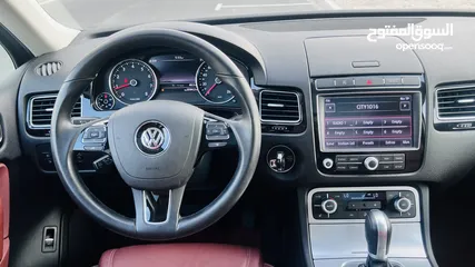  18 AED 1,585 PM AVAILABLE  FSH  LOW MILEAGE  VOLKSWAGEN TOUAREG 2018  V6